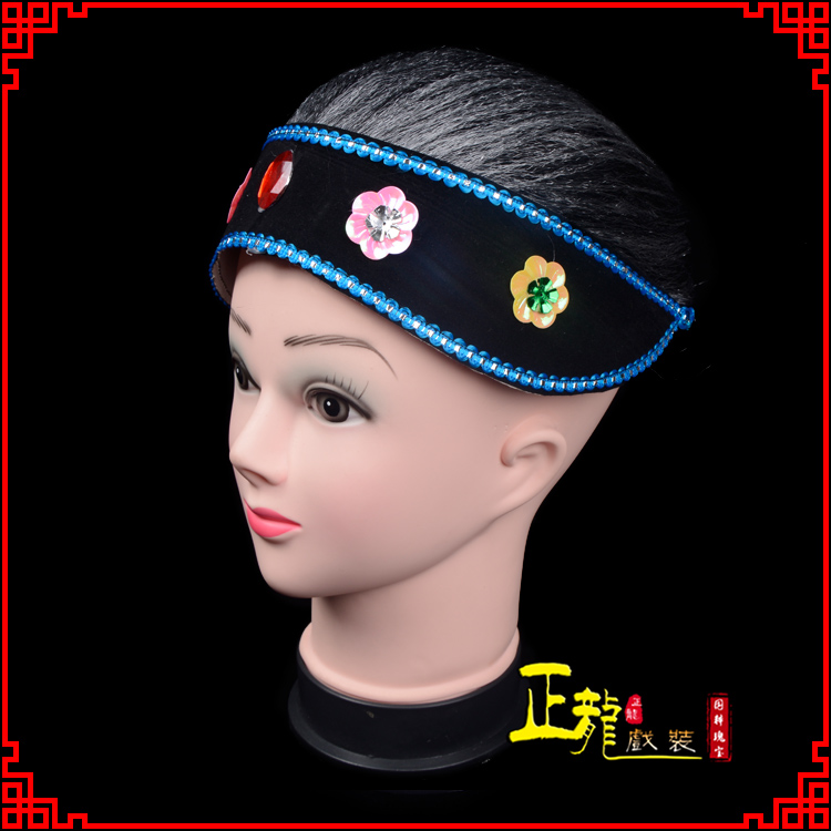 晋安老旦媒婆穷老太婆假发套 老旦头套