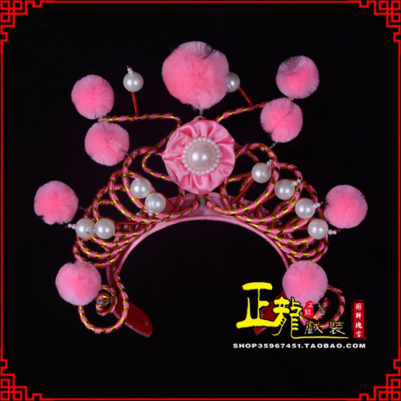 晋安穆桂英花木兰盔帽 女兵额子