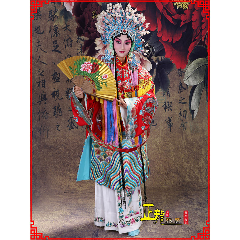 晋安凤袍杨贵妃贵妃醉酒 软绉团凤女蟒