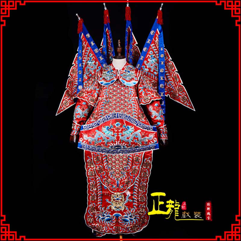 晋安武生戏服戏曲武将靠